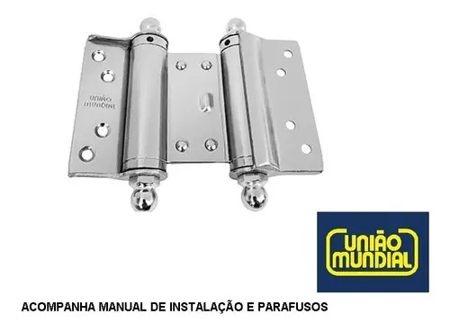 Dobradiça Vai e Vem 3” – União Mundial