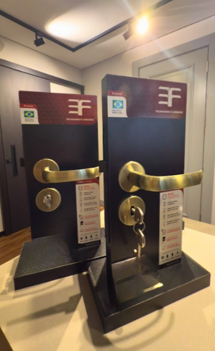 Fechadura 3F Design Redondo