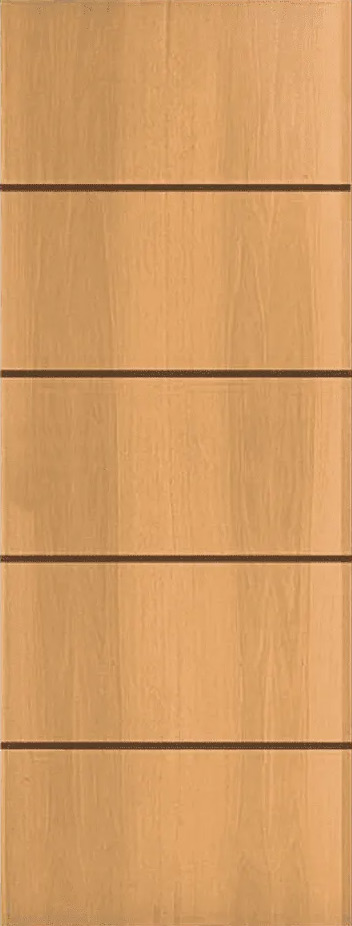 Porta 4 Frisos Laminada em Tauari