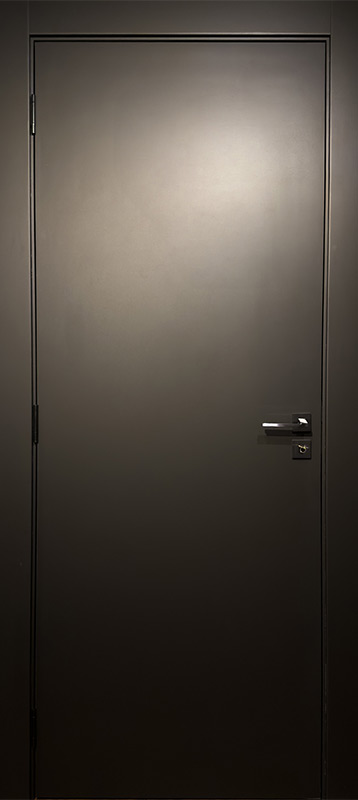 Porta Interna Randa Revestimento Preto LT