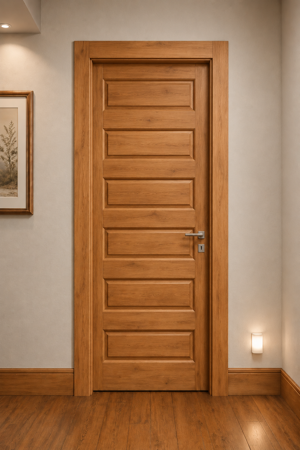 Porta Externa Maciça Esmabe Cedro Arana 044