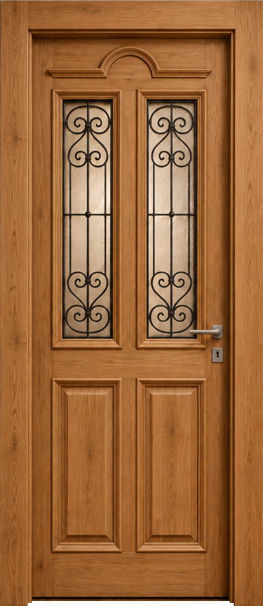 Porta Externa Maciça Esmabe Cedro Arana 033