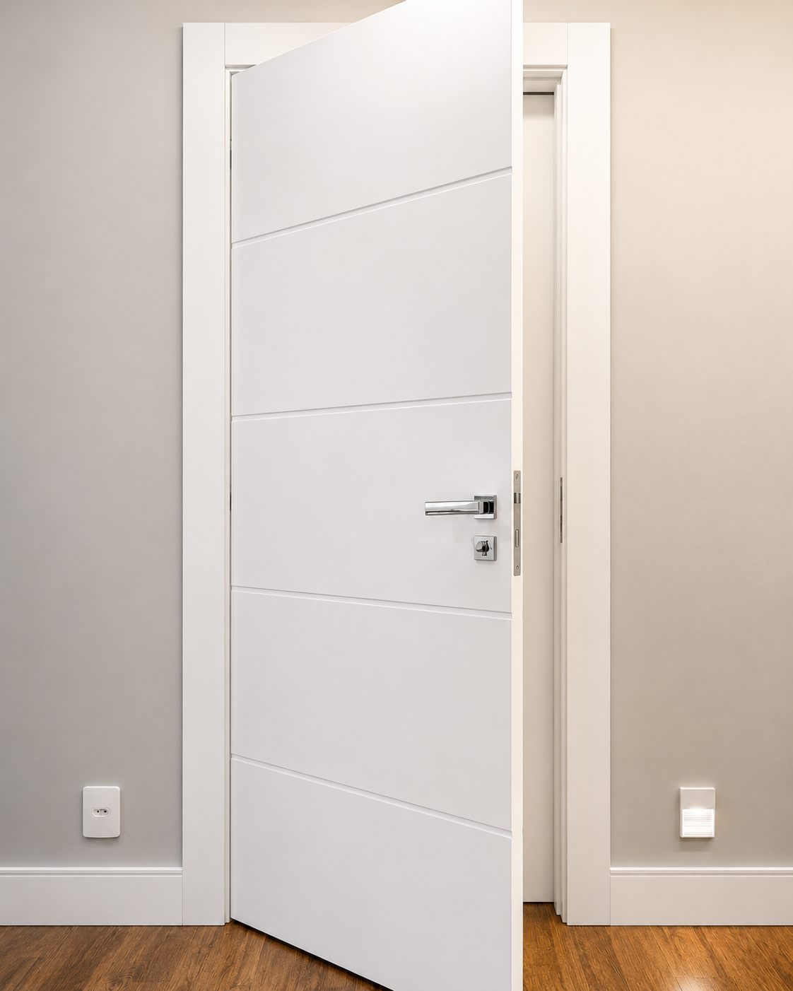 Porta Interna 4 Frisos Laca Famossul