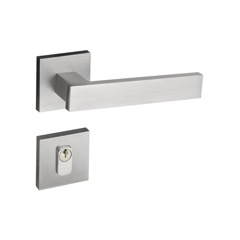 Fechadura Pado Retro Escovada Externa