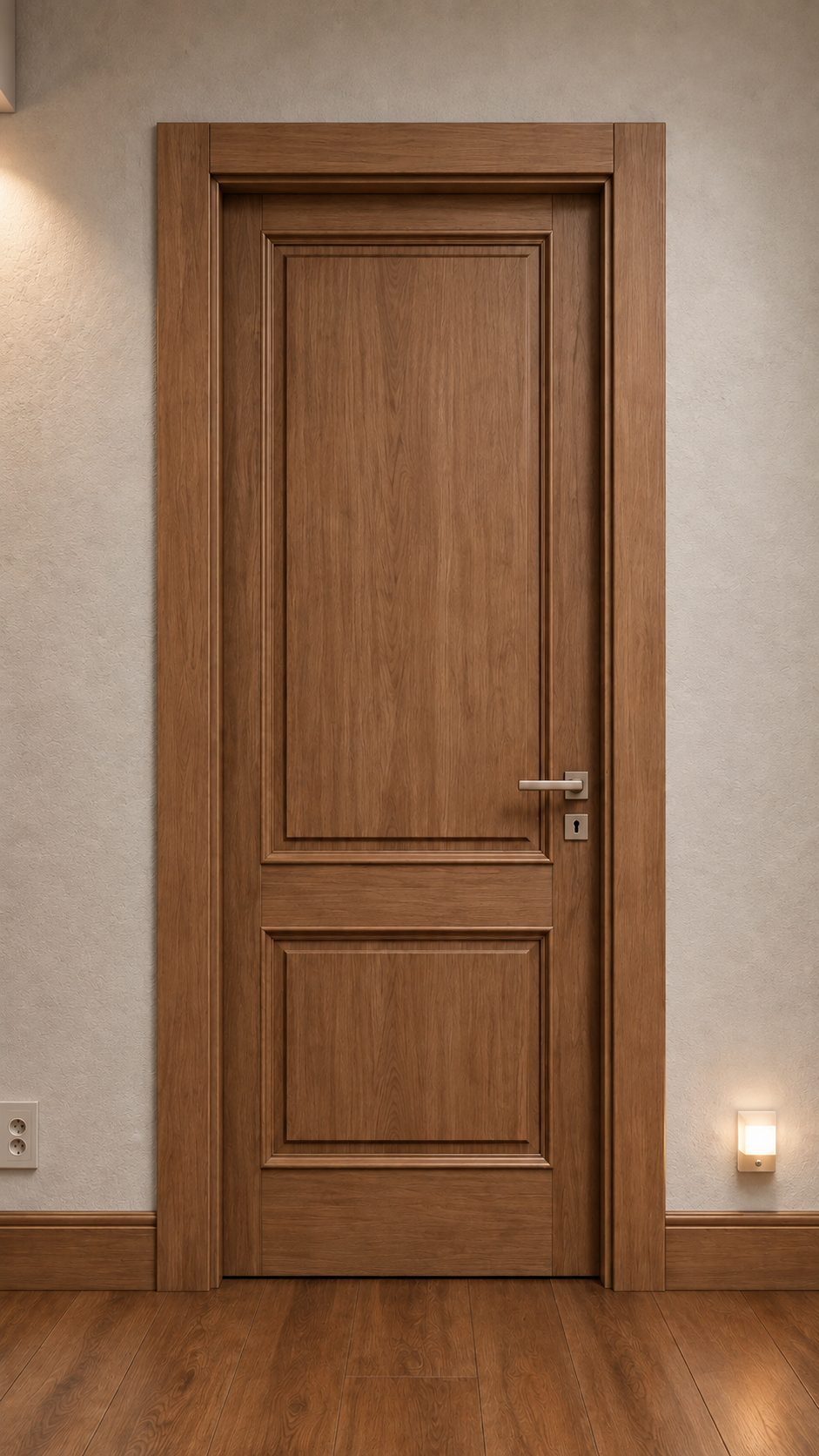 Porta Externa Maciça Esmabe Cedro Arana 016