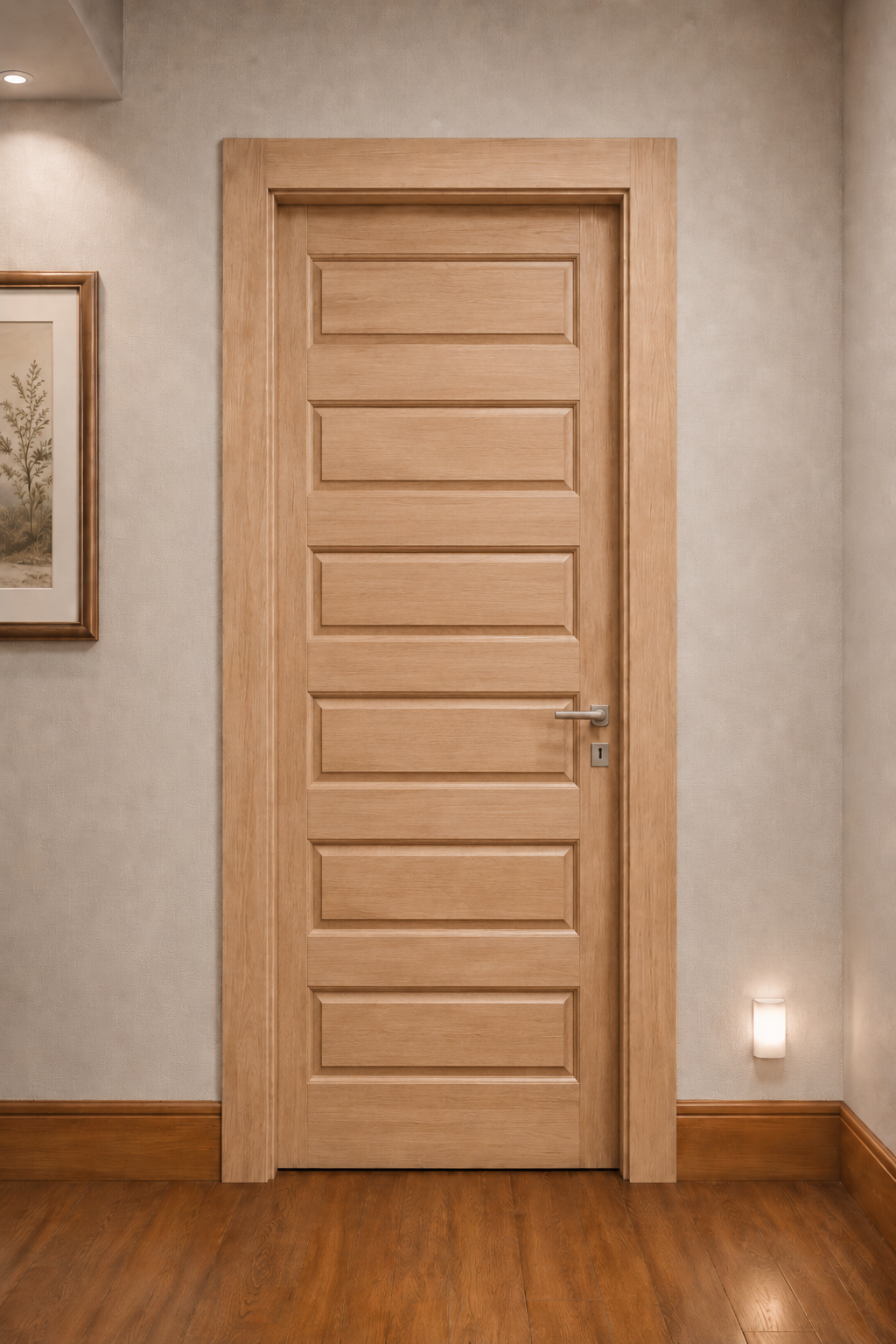 Porta Externa Maciça Esmabe Cedro Arana 044