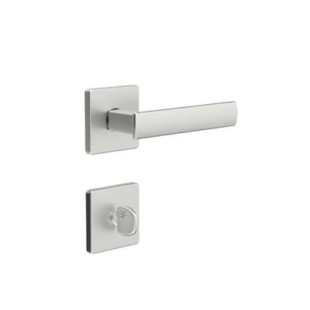 Fechadura 3F 4182 Quadrada Cromada Banheiro