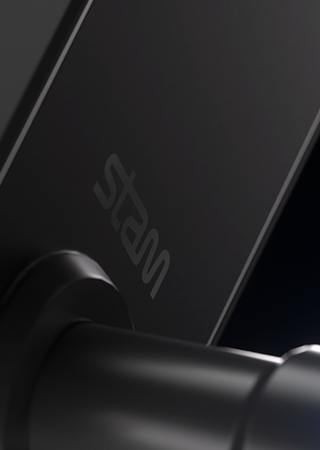FECHADURA DIGITAL STAM S-AIR PRETO