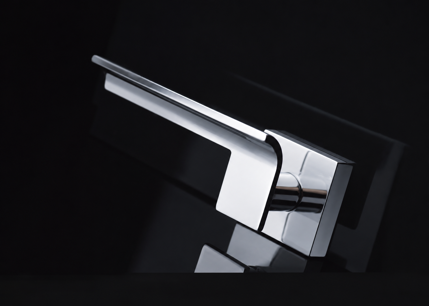 Fechadura Zen Design Boss Cromada | Linha Assinada