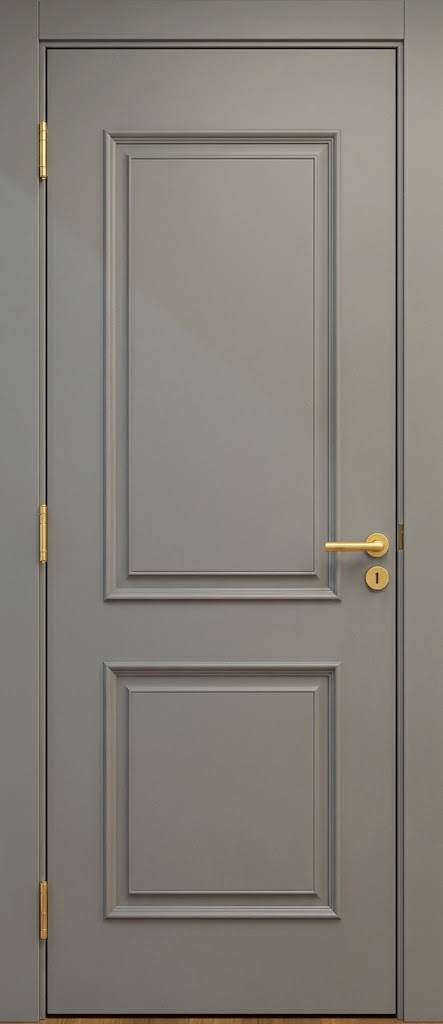 Porta TM Doors (Moldurada) Cinza